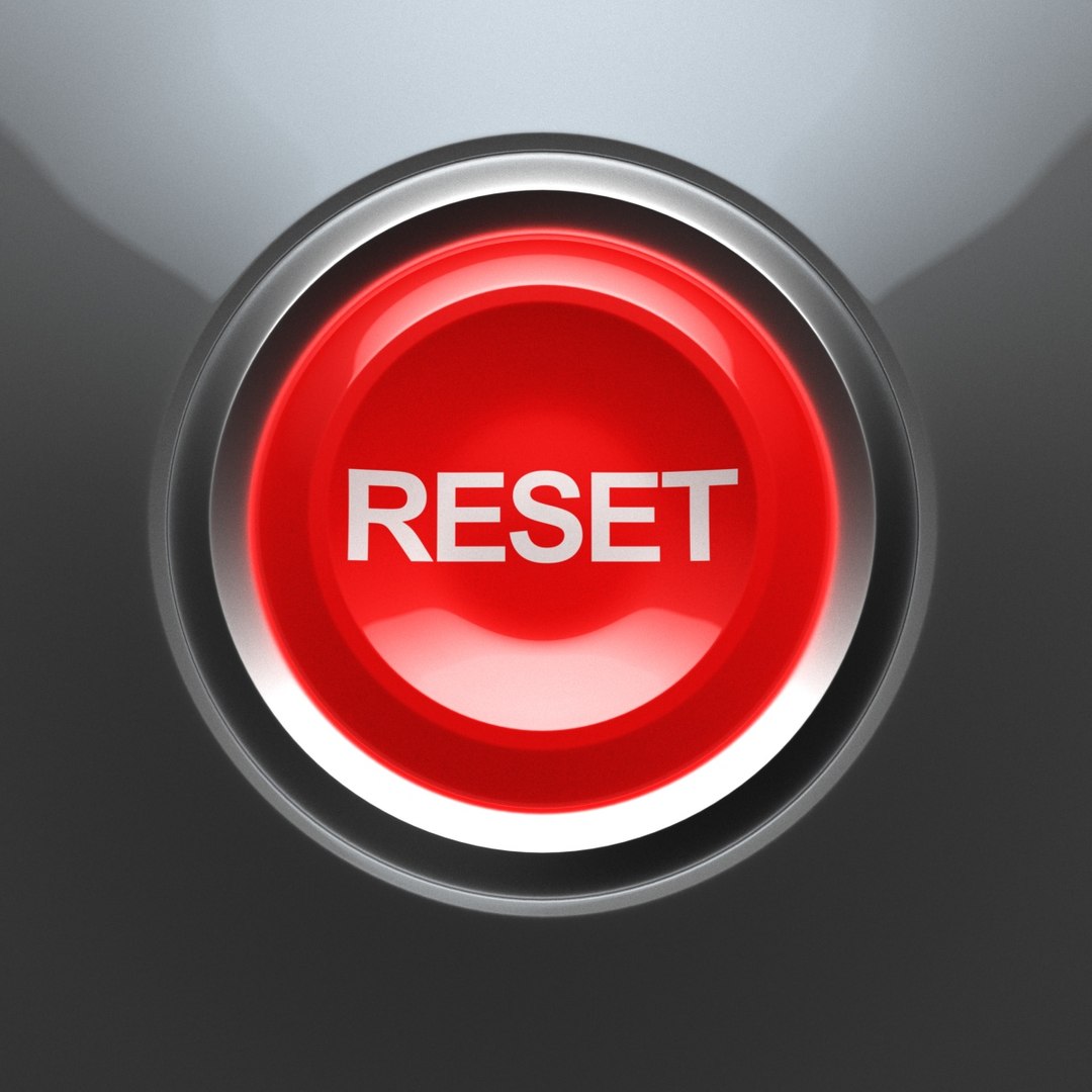 Reset Button 3D Model - TurboSquid 1175070