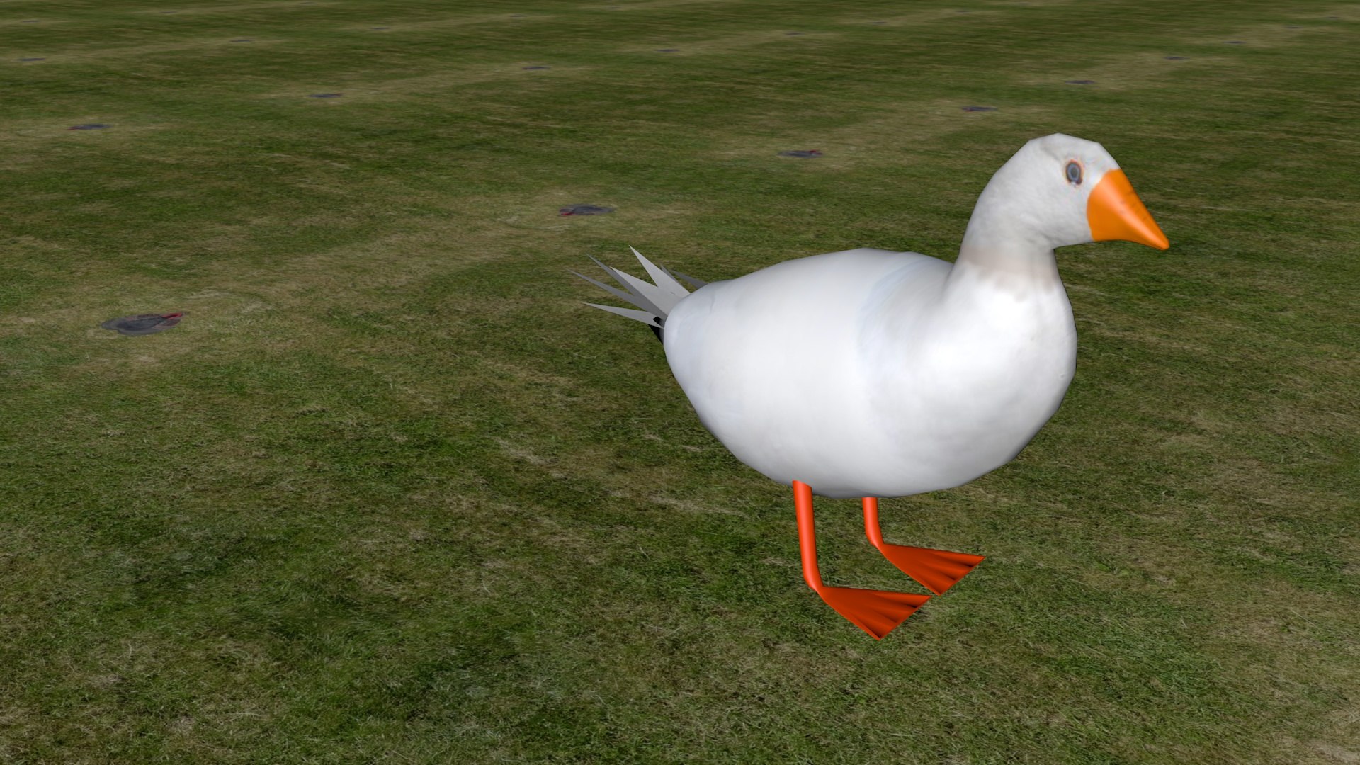 Rigged Duck 3D Model - TurboSquid 1288493