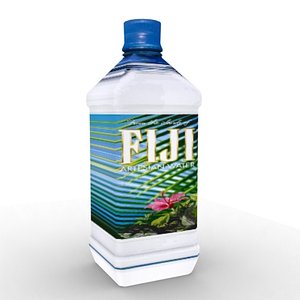 3d fiji water model