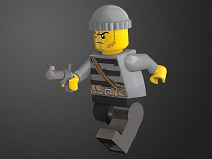 Create 3d lego model mini figure 3d roblox lego style character modelling  by Cloud_7design