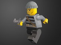 Robber Lego game ready