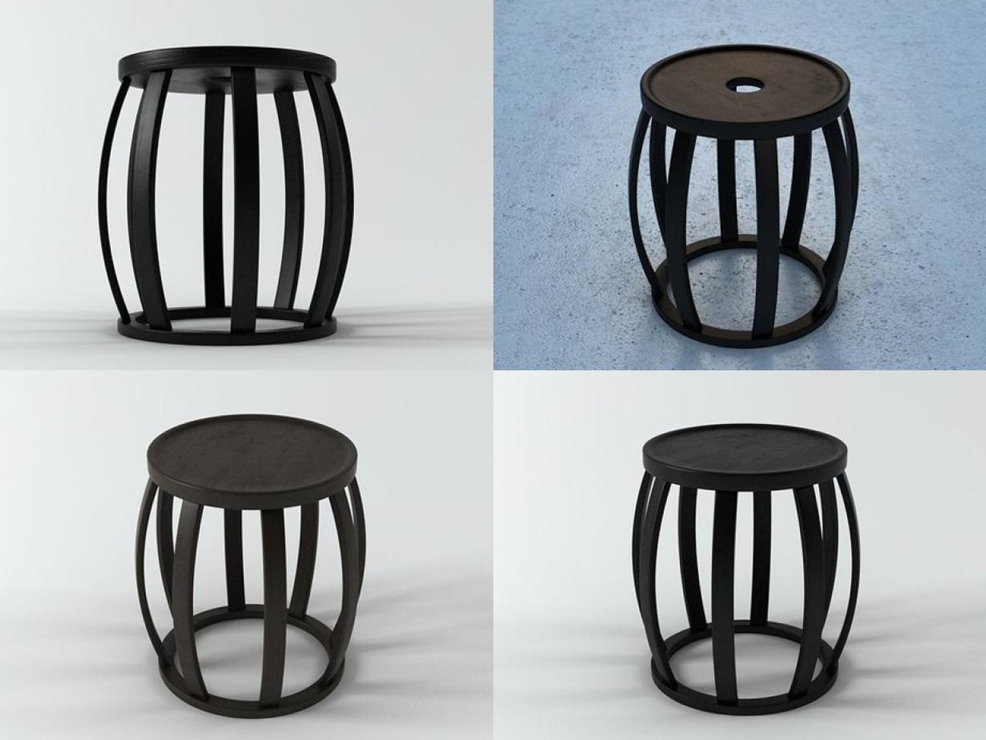 3D simplice tables - TurboSquid 1180902