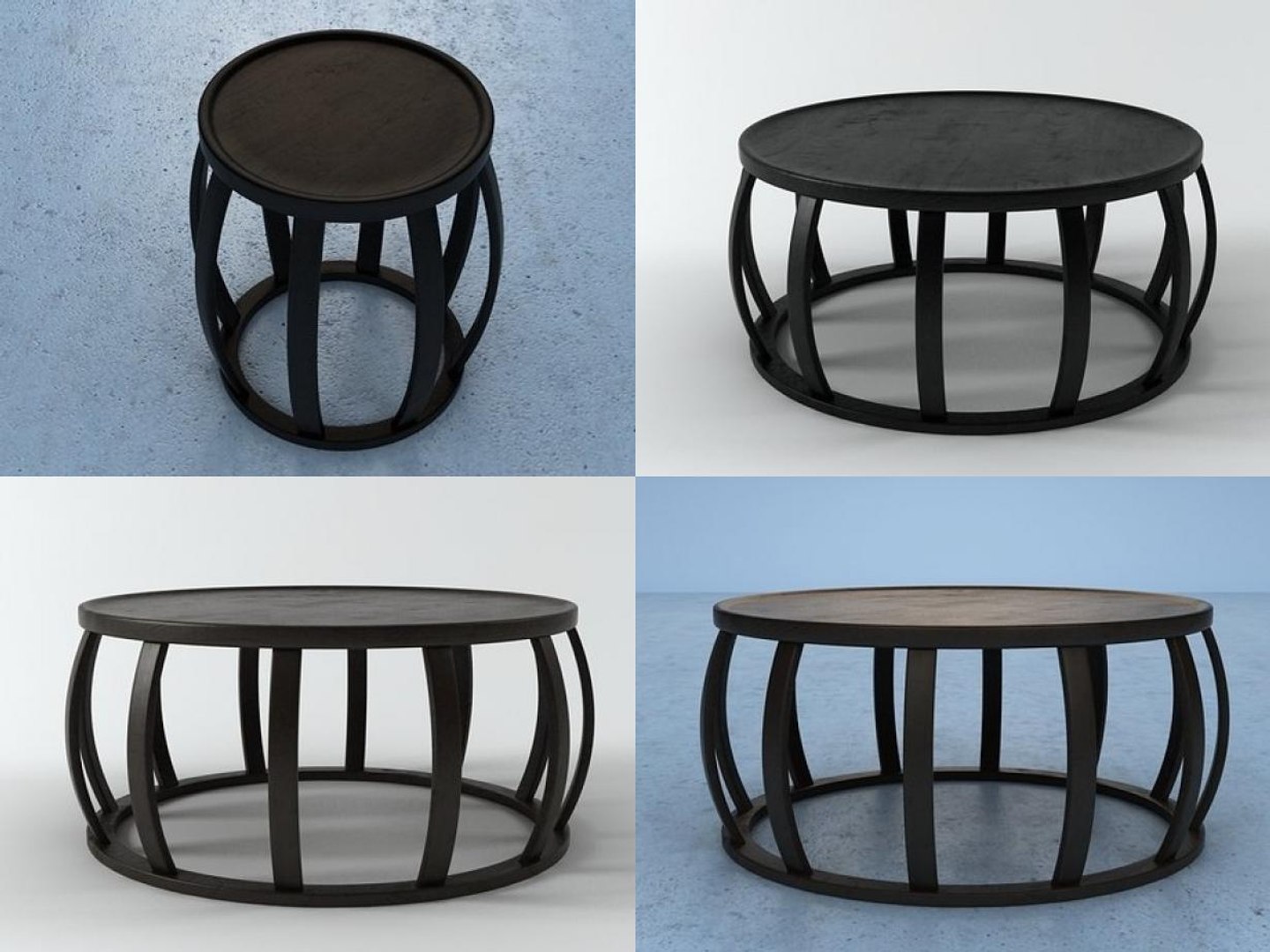 3D simplice tables - TurboSquid 1180902