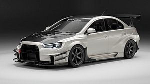 Mitsubishi Lancer Evolution X Varis 3D