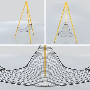 Adjustable Hammock 3D model