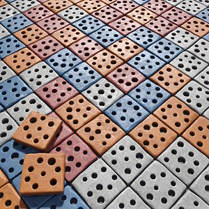 Paving decor n41a 3D