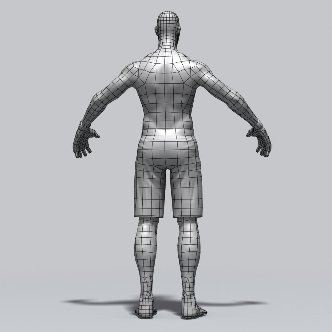 3d Mial S Mma Fighter Model