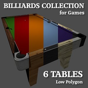 billiards tables pool 3ds