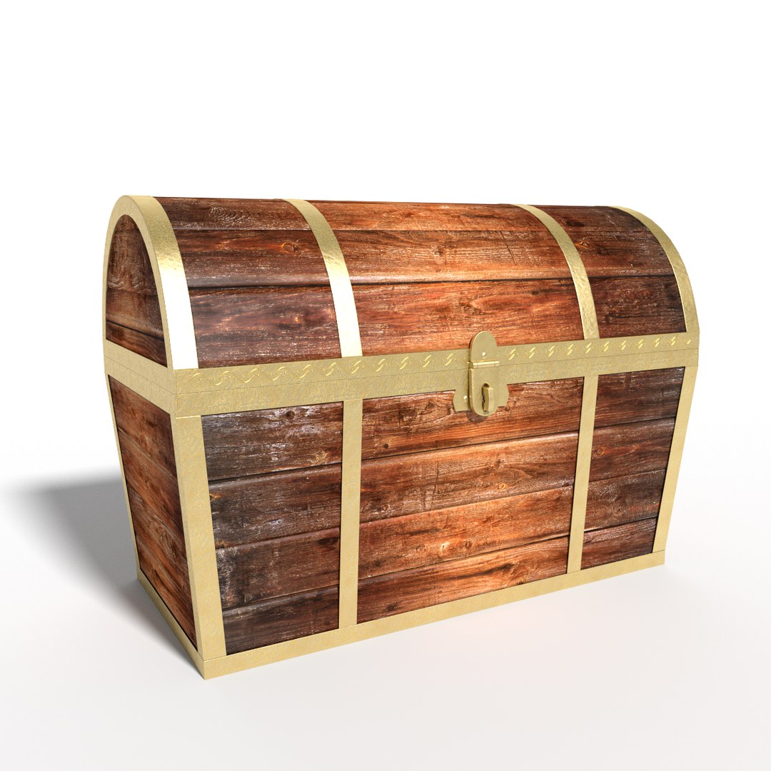 Treasure Chest 3d Model