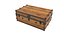 Tronco de madera de cabina de América