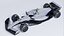 F1 2025 VCARB02 Formula 1 Race Car Low-poly 3D model