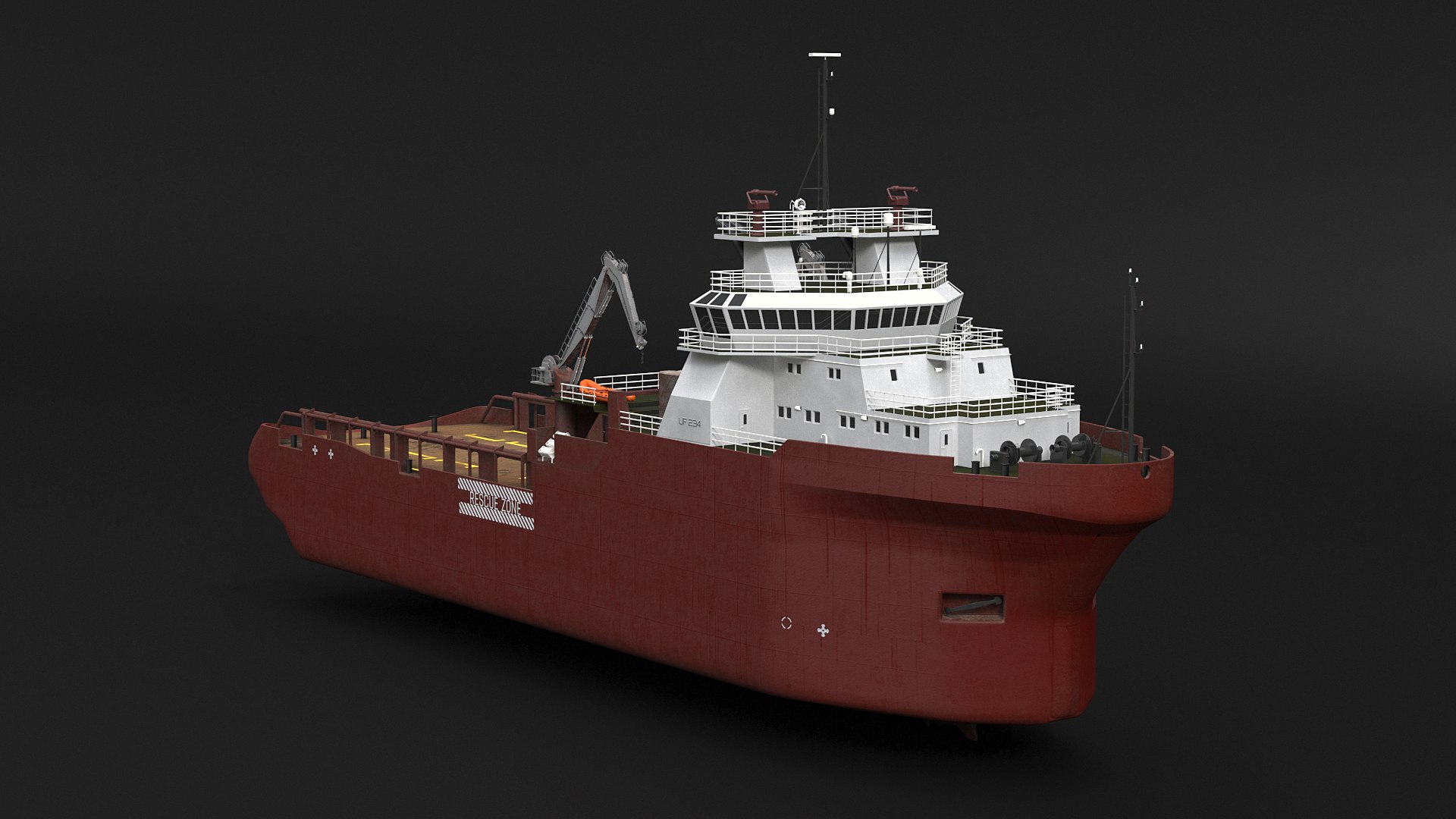 Offshore Wind Farm Ships Set 3D Model - TurboSquid 2087113