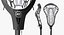 Nike Lunar Elite Womens Lacrosse Stick 3D Model