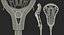 Nike Lunar Elite Womens Lacrosse Stick 3D Model