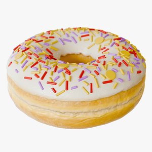 Realistic Glazed Donuts