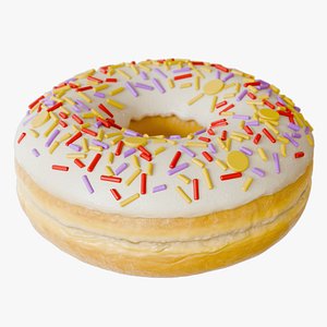 Realistic Glazed Donuts