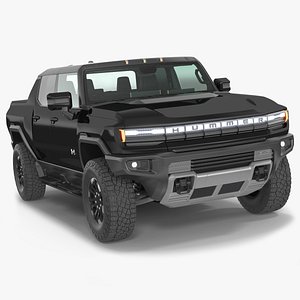GMC Hummer EV Electric SUT Pickup Black