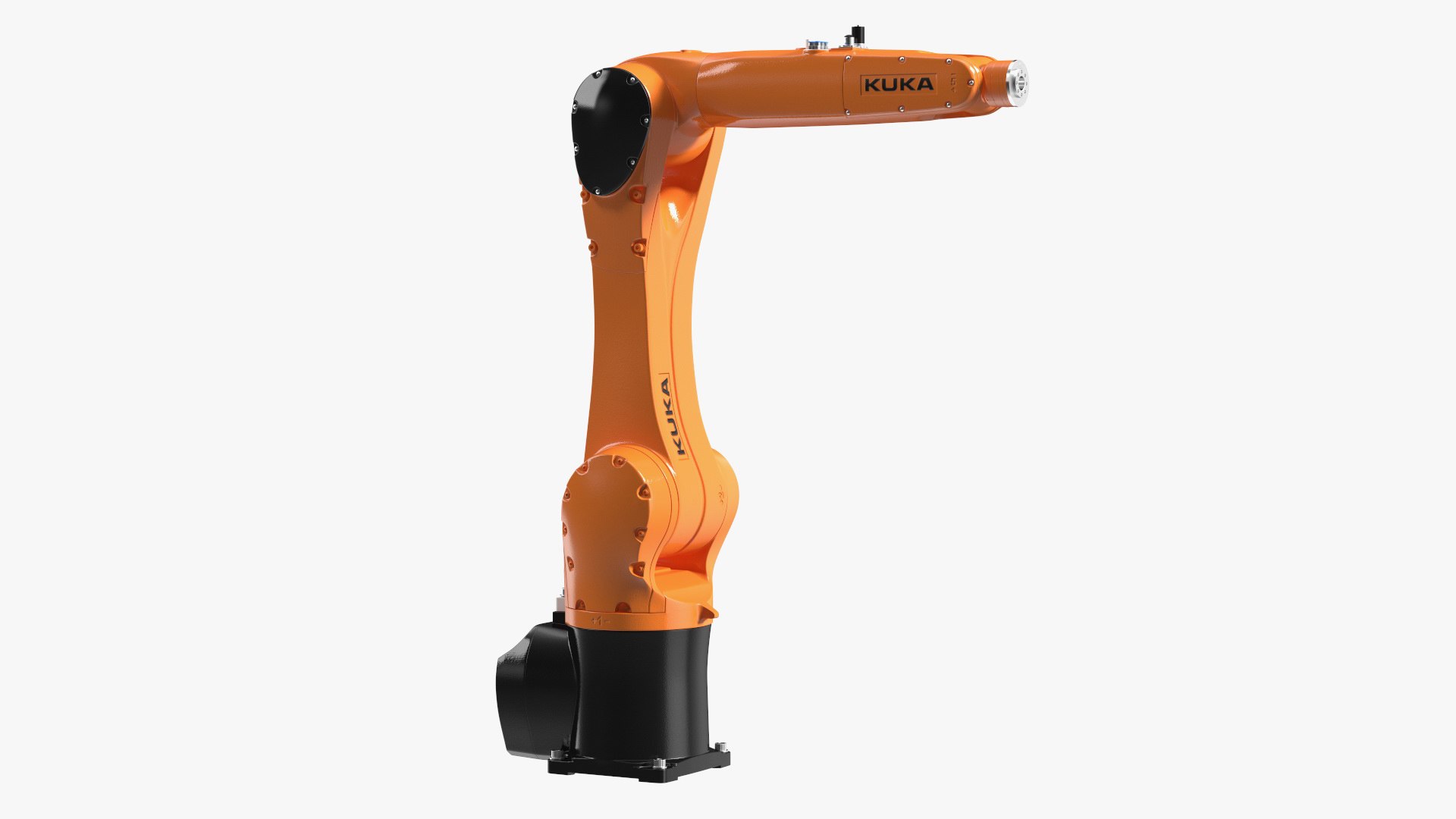 Lightweight Cobot LBR IIWA 7 R800 Rigged for Cinema 4D 3D model preview