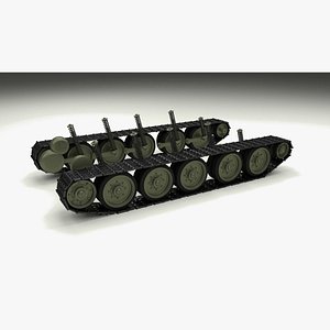 3d t-34 suspension t model