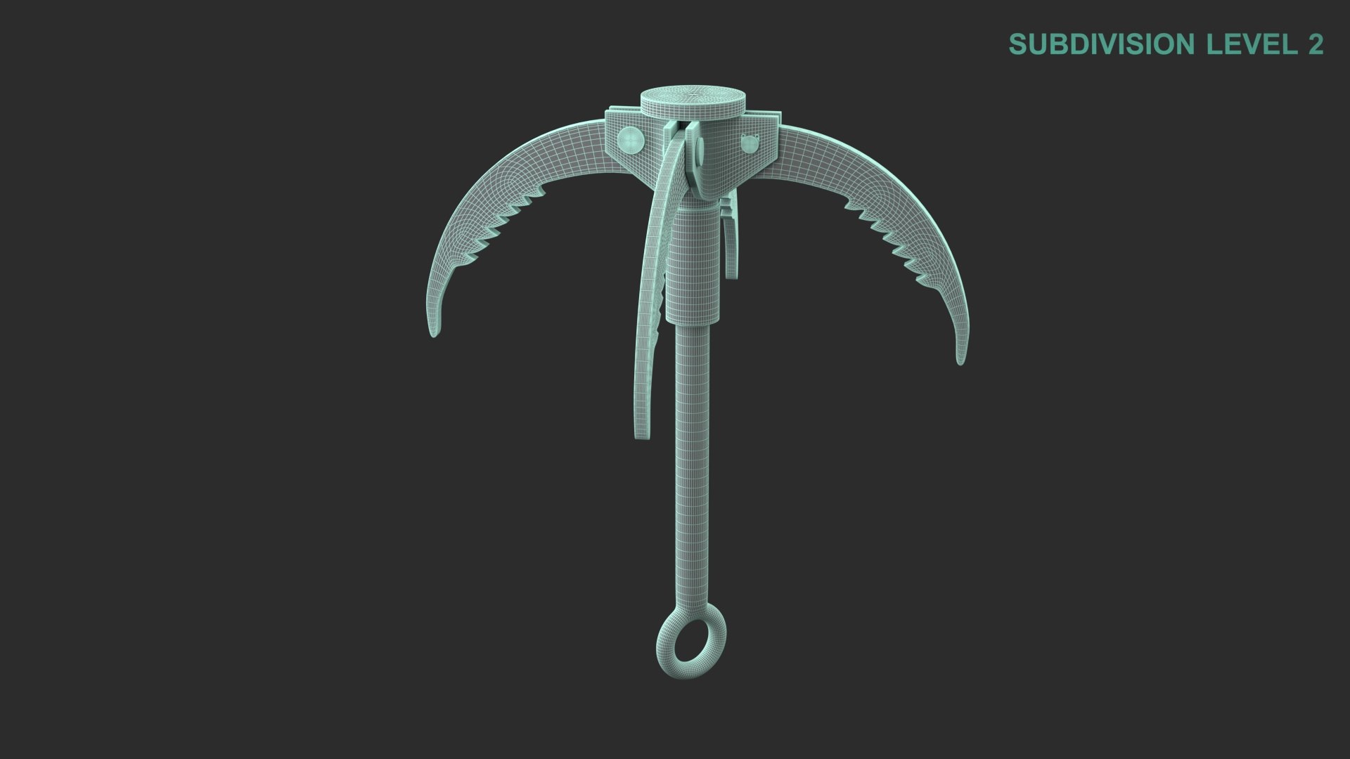 Grappling Hook 3D Model - TurboSquid 1829191