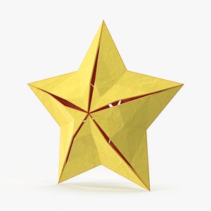 Low Poly Star 02