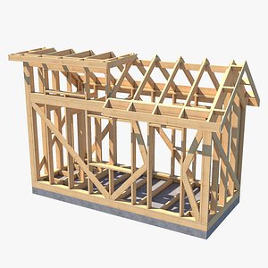 Tiny House Wooden Framework Project