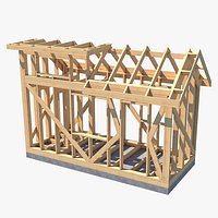 Tiny House Wooden Framework Project
