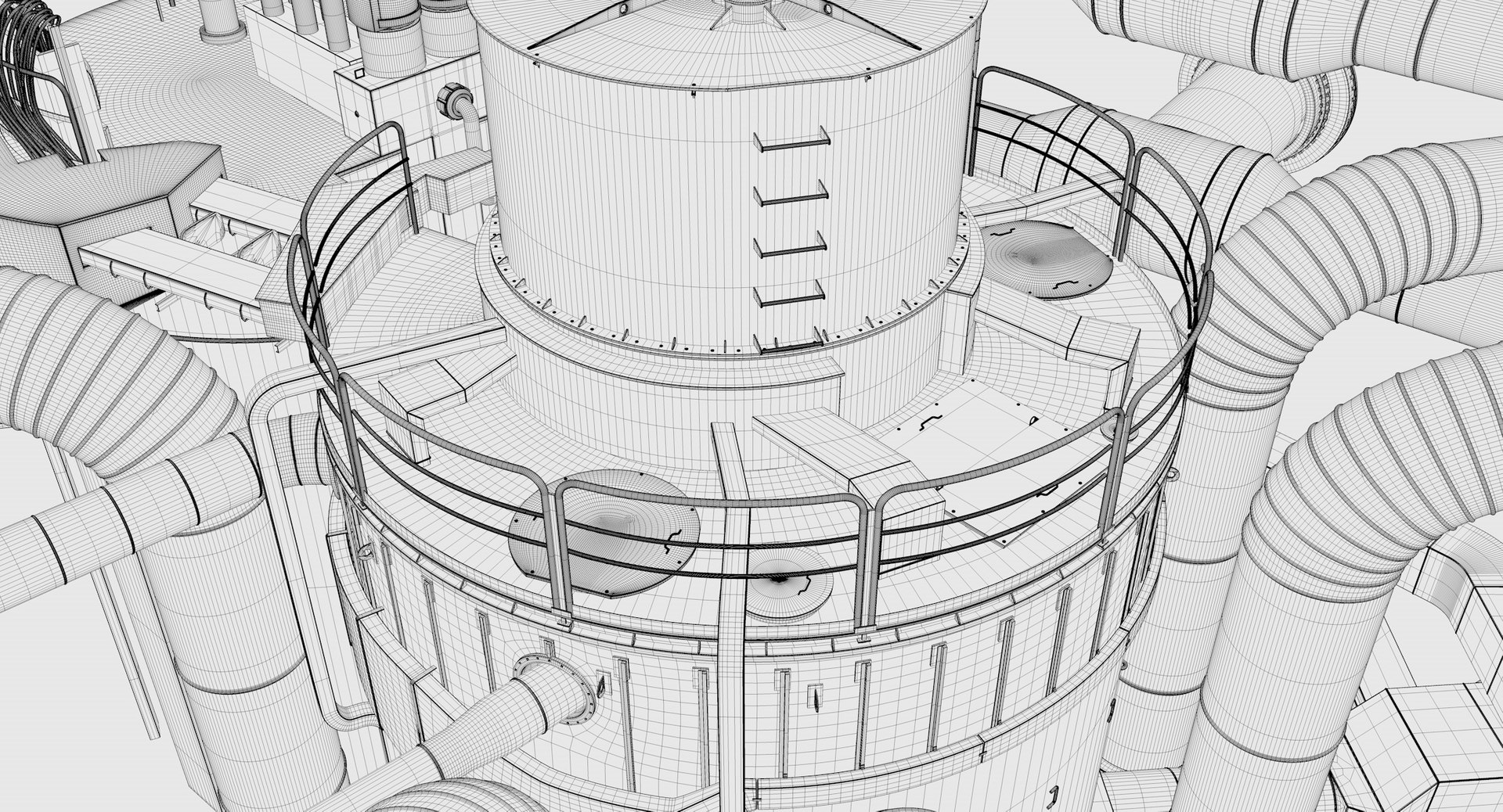 Nuclear Reactor Bn-800 Russian Model - TurboSquid 2258020