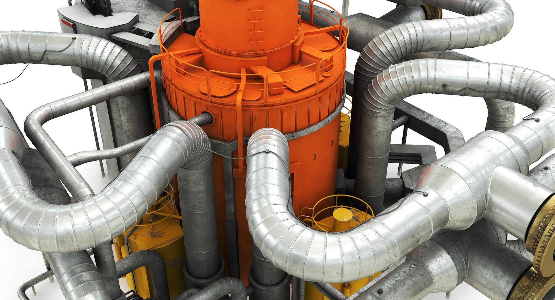 Nuclear Reactor Bn-800 Russian Model - TurboSquid 2258020