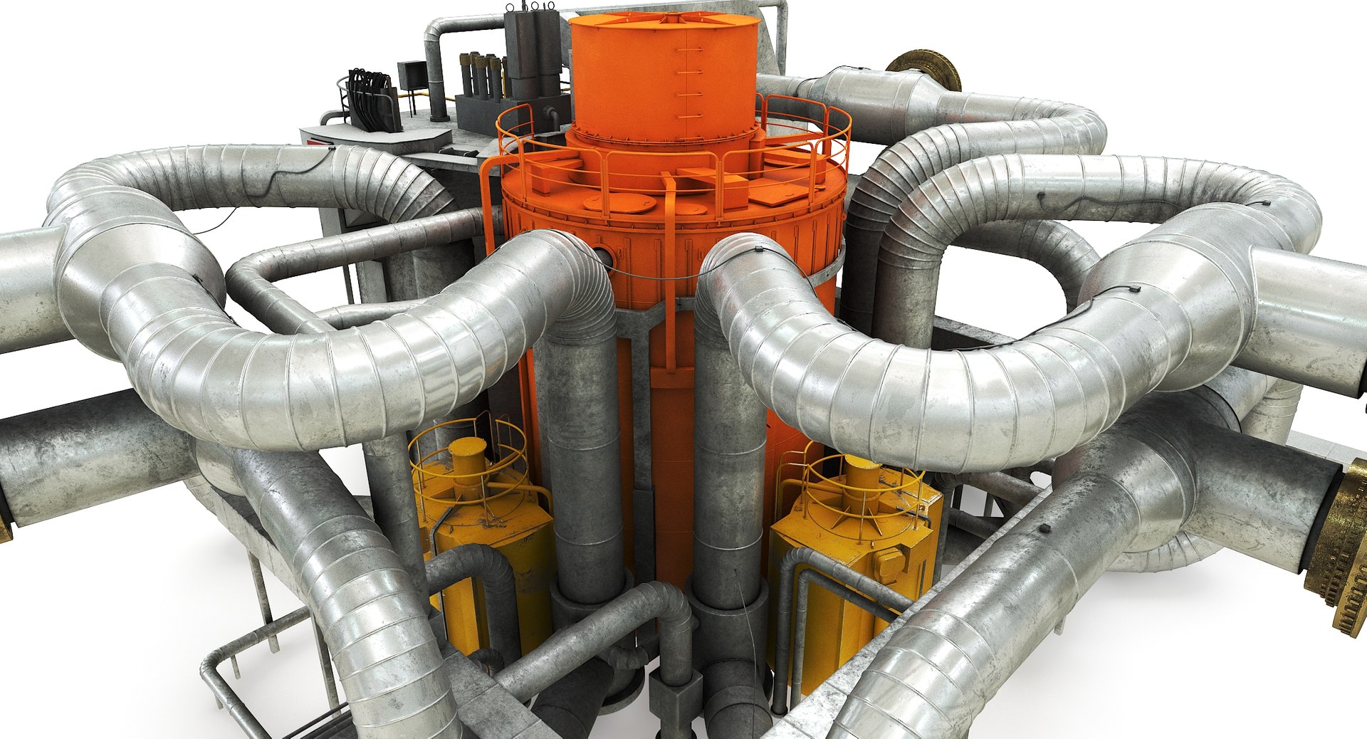 Nuclear Reactor Bn-800 Russian Model - TurboSquid 2258020