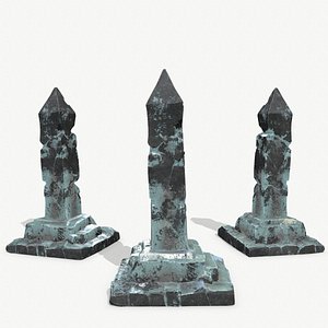 ice pillar 3D model