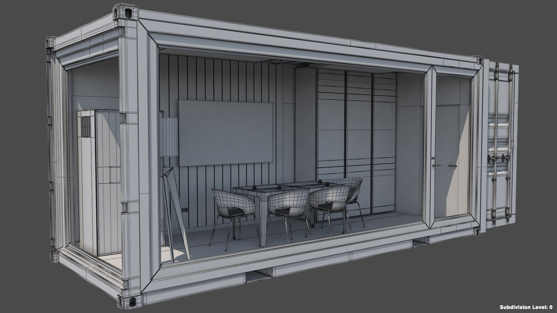 Office Container 2 3D model - TurboSquid 1798645