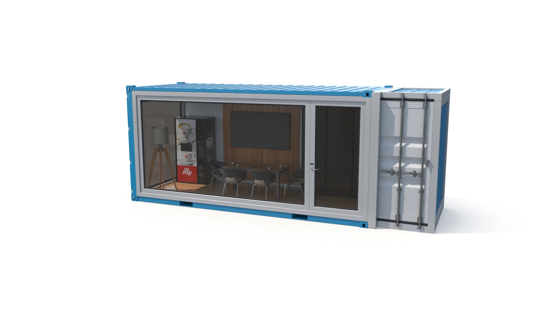 Office Container 2 3D Model - TurboSquid 1798645