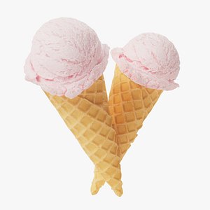 Ice Cream Cone 3D model