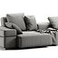 Brick Lane Zweisitzer-Sofa