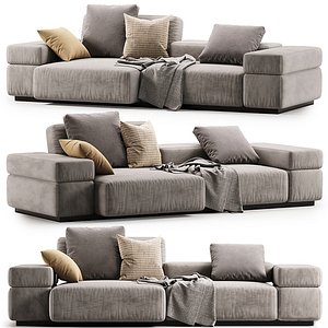 Brick Lane Two Seater Sofa 3D