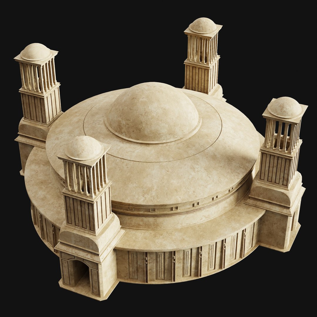 ANCIENT URBAN CITY UTILITY BUILDINGS DESERT EGYPT AAA COLLECTION 3D ...