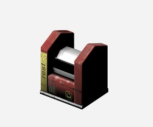 3D model Outdoor street amsterdam garbage recycling bin