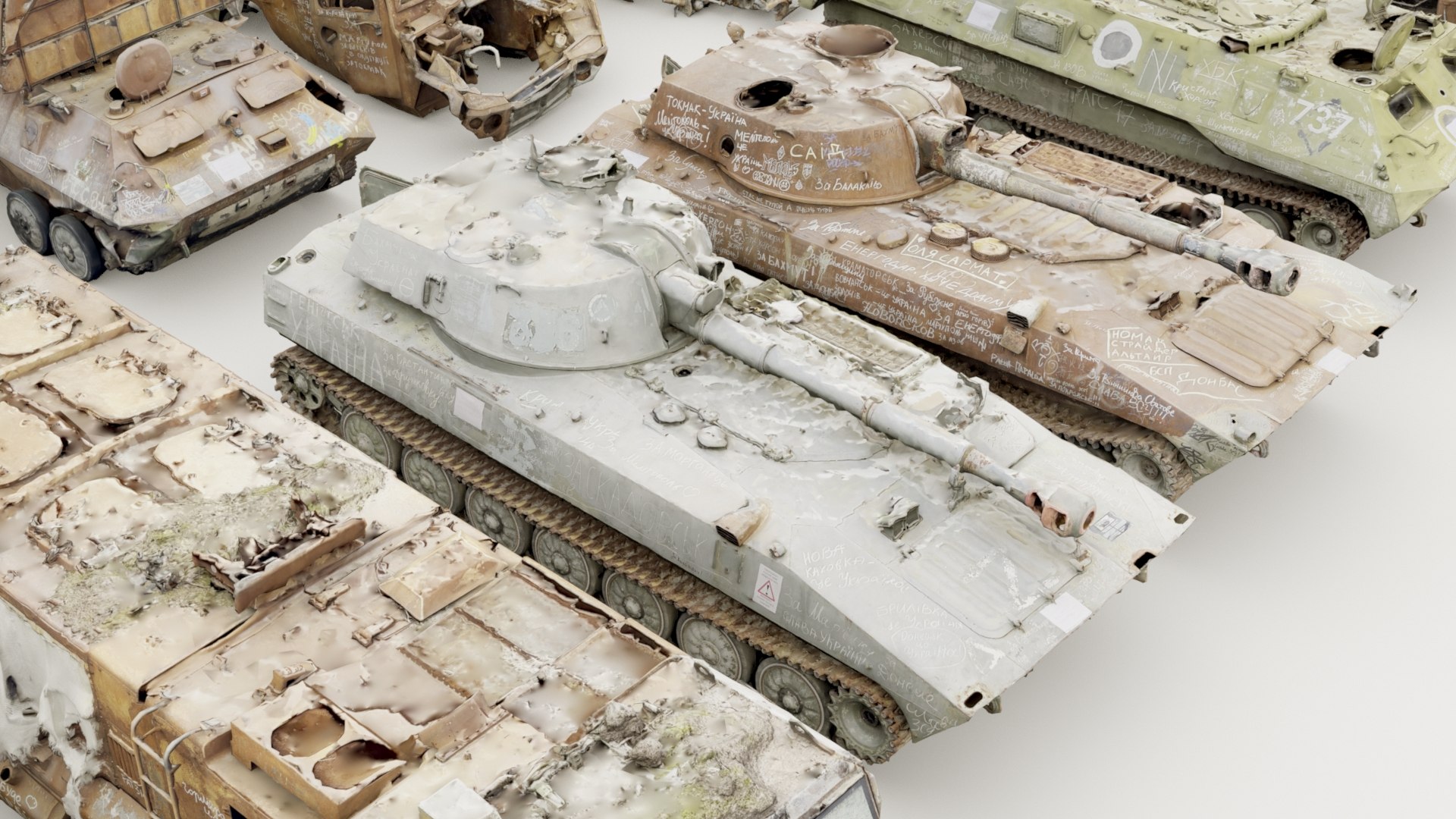 3D Destroyed russian armored vehicles Vol2 https://p.turbosquid.com/ts-thumb/Bd/7A6D8s/2S/364_destrmilitary_vol2_0007/jpg/1697909148/1920x1080/fit_q87/0da76c99035f5dc7cdc0e732c8da7928081eeb8a/364_destrmilitary_vol2_0007.jpg