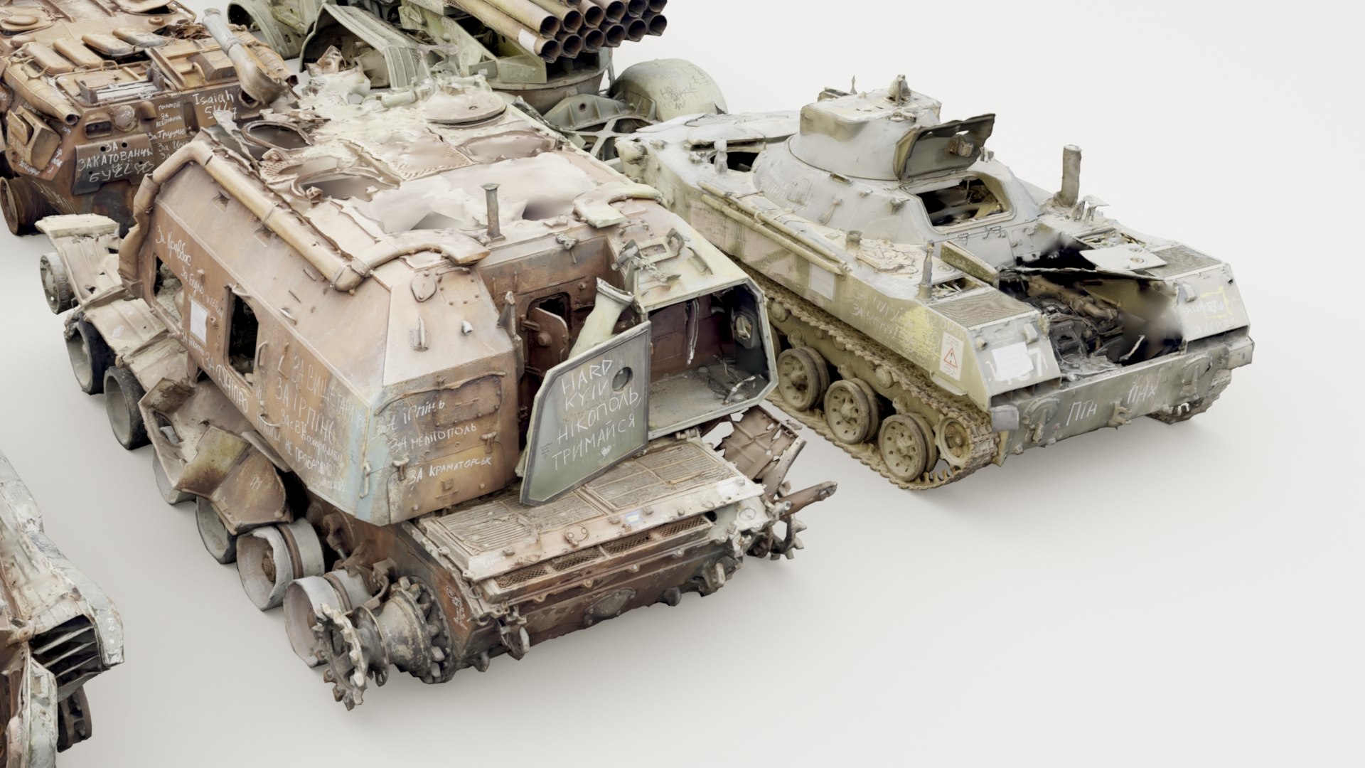3D Destroyed russian armored vehicles Vol2 https://p.turbosquid.com/ts-thumb/Bd/7A6D8s/A9/364_destrmilitary_vol2_0035/jpg/1697909175/1920x1080/fit_q87/ce472eef380014787b6248fc39d283565af190f3/364_destrmilitary_vol2_0035.jpg