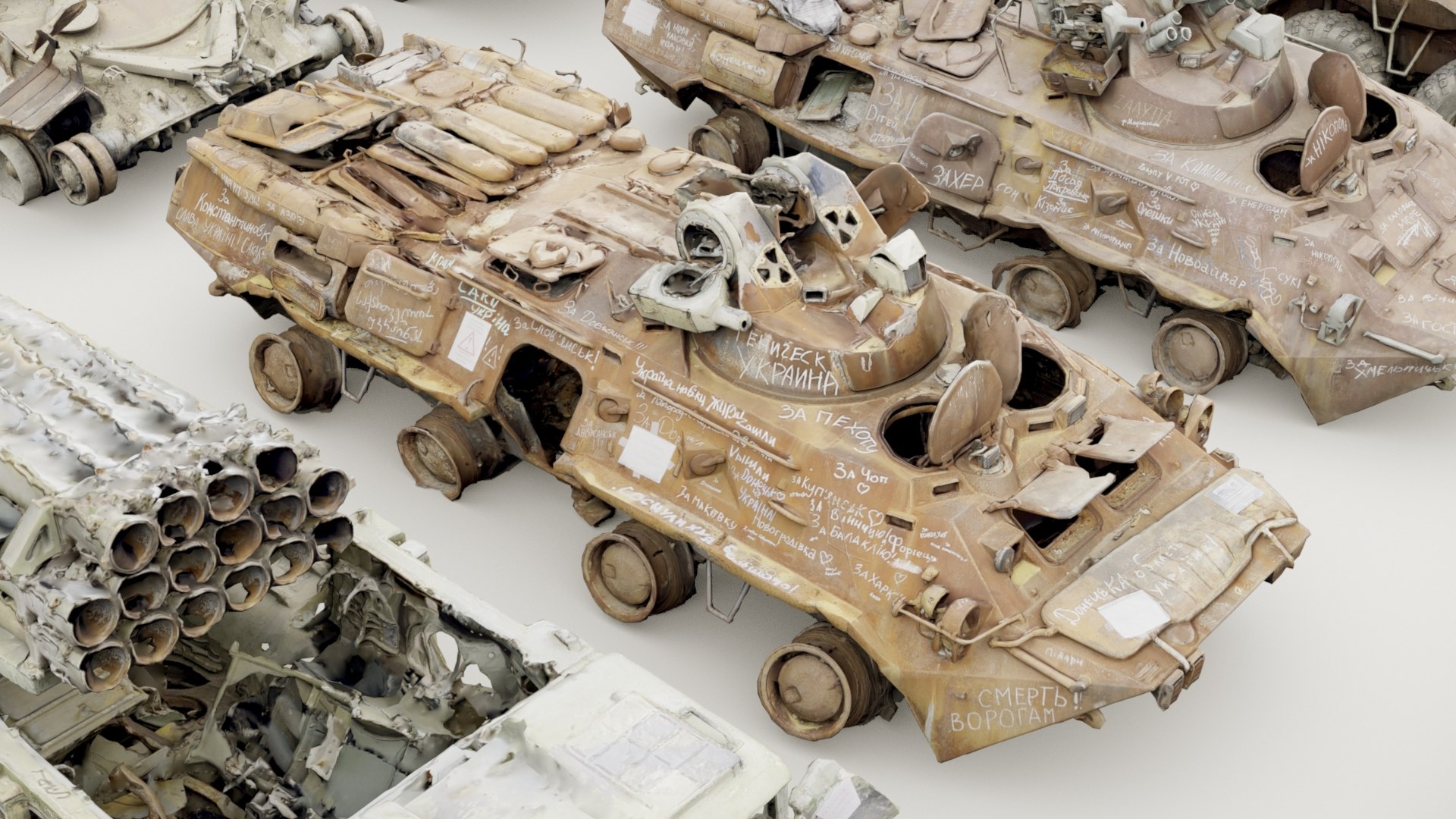 3D Destroyed russian armored vehicles Vol2 https://p.turbosquid.com/ts-thumb/Bd/7A6D8s/Fg/364_destrmilitary_vol2_0019/jpg/1697909160/1920x1080/fit_q87/7c8a4c1ec8112dc7522130faa73cbd2c3585dca4/364_destrmilitary_vol2_0019.jpg