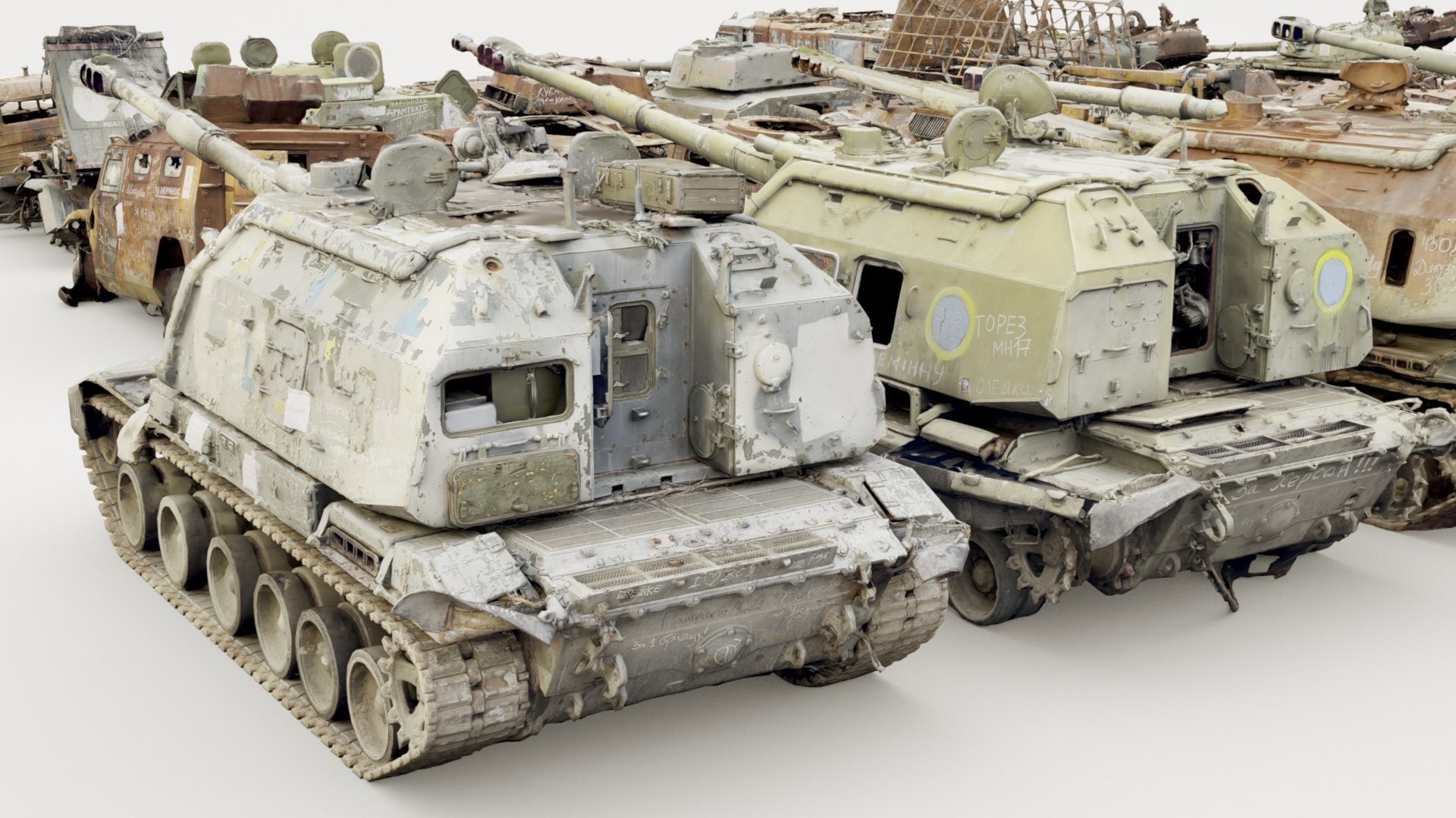 3D Destroyed russian armored vehicles Vol2 https://p.turbosquid.com/ts-thumb/Bd/7A6D8s/XS/364_destrmilitary_vol2_0031/jpg/1697909171/1920x1080/fit_q87/8e43d7f24083fd7db36685250f8f60c531127bbb/364_destrmilitary_vol2_0031.jpg