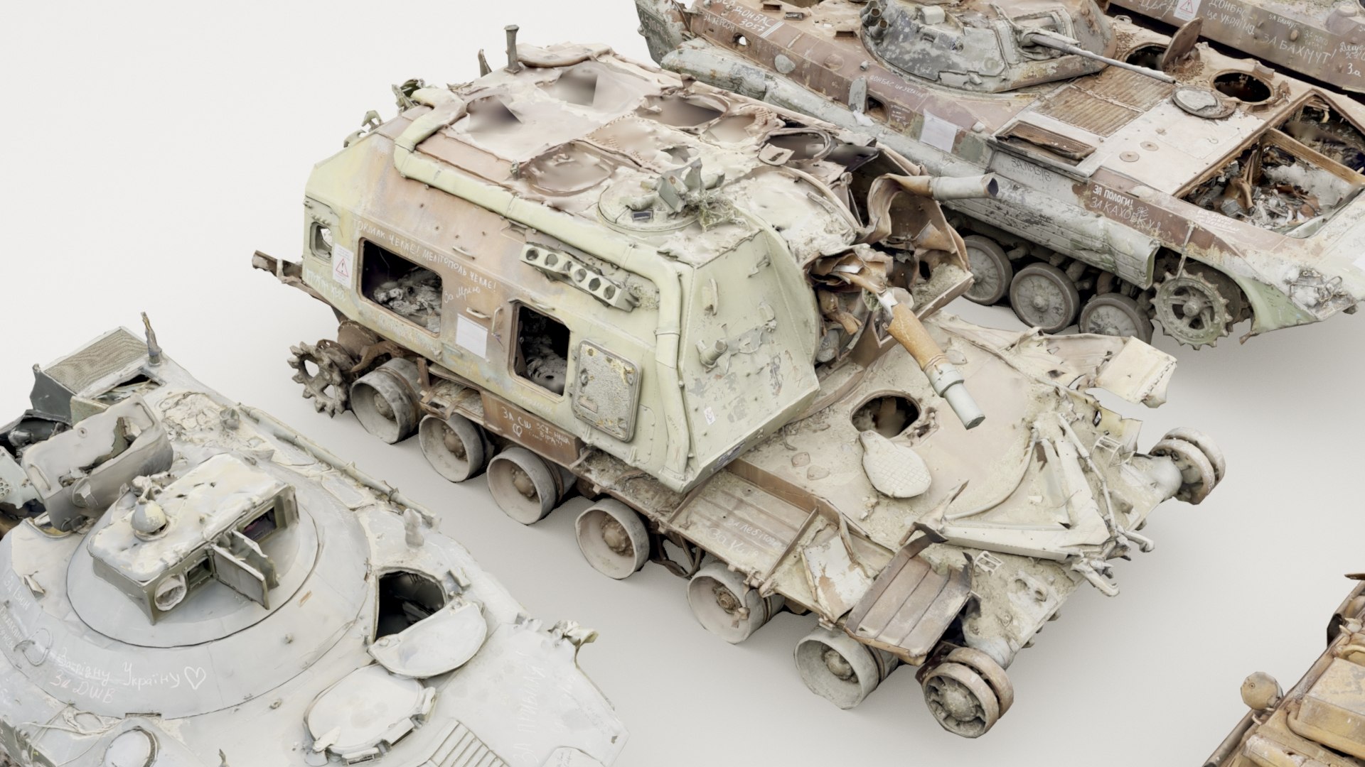 3D Destroyed russian armored vehicles Vol2 https://p.turbosquid.com/ts-thumb/Bd/7A6D8s/aC/364_destrmilitary_vol2_0022/jpg/1697909162/1920x1080/fit_q87/4e2a248451c35f3efe50fd736758b95cb97e5be5/364_destrmilitary_vol2_0022.jpg