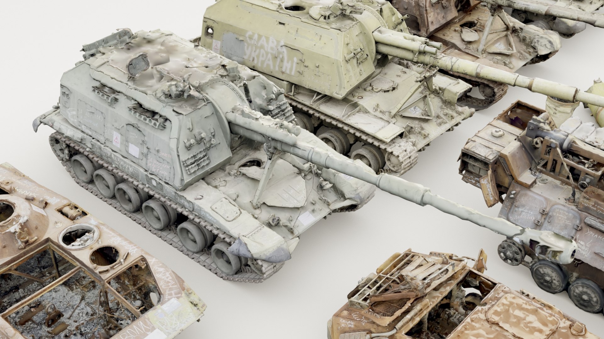 3D Destroyed russian armored vehicles Vol2 https://p.turbosquid.com/ts-thumb/Bd/7A6D8s/nk/364_destrmilitary_vol2_0026/jpg/1697909168/1920x1080/fit_q87/3d1a1e8c089d3b2f471f89827ad6aed40b0f4241/364_destrmilitary_vol2_0026.jpg