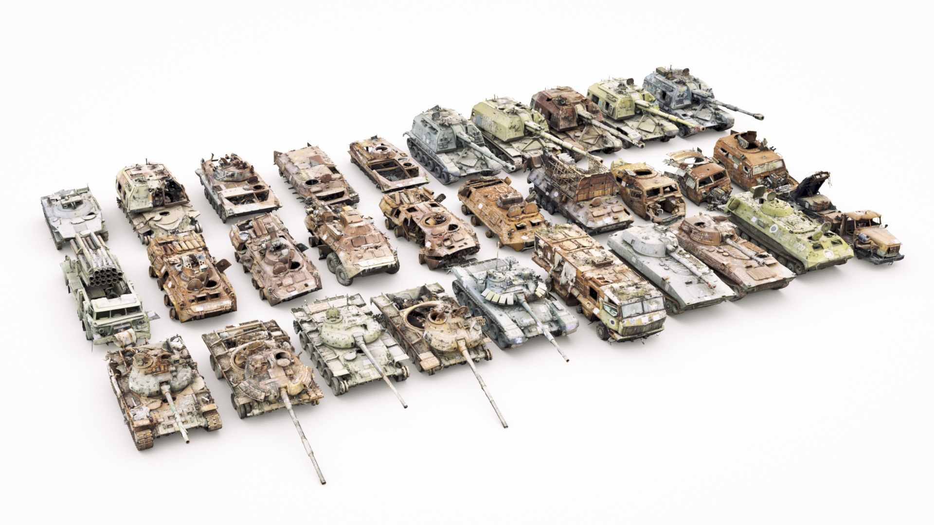 3D Destroyed russian armored vehicles Vol2 https://p.turbosquid.com/ts-thumb/Bd/7A6D8s/yr/364_destrmilitary_vol2/jpg/1697910306/1920x1080/turn_fit_q99/9192a544893a5971db92380f8a149c23d7cd5fb6/364_destrmilitary_vol2-1.jpg