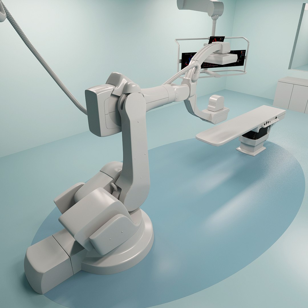 3d Model Siemens Artis Zeego Room Scene