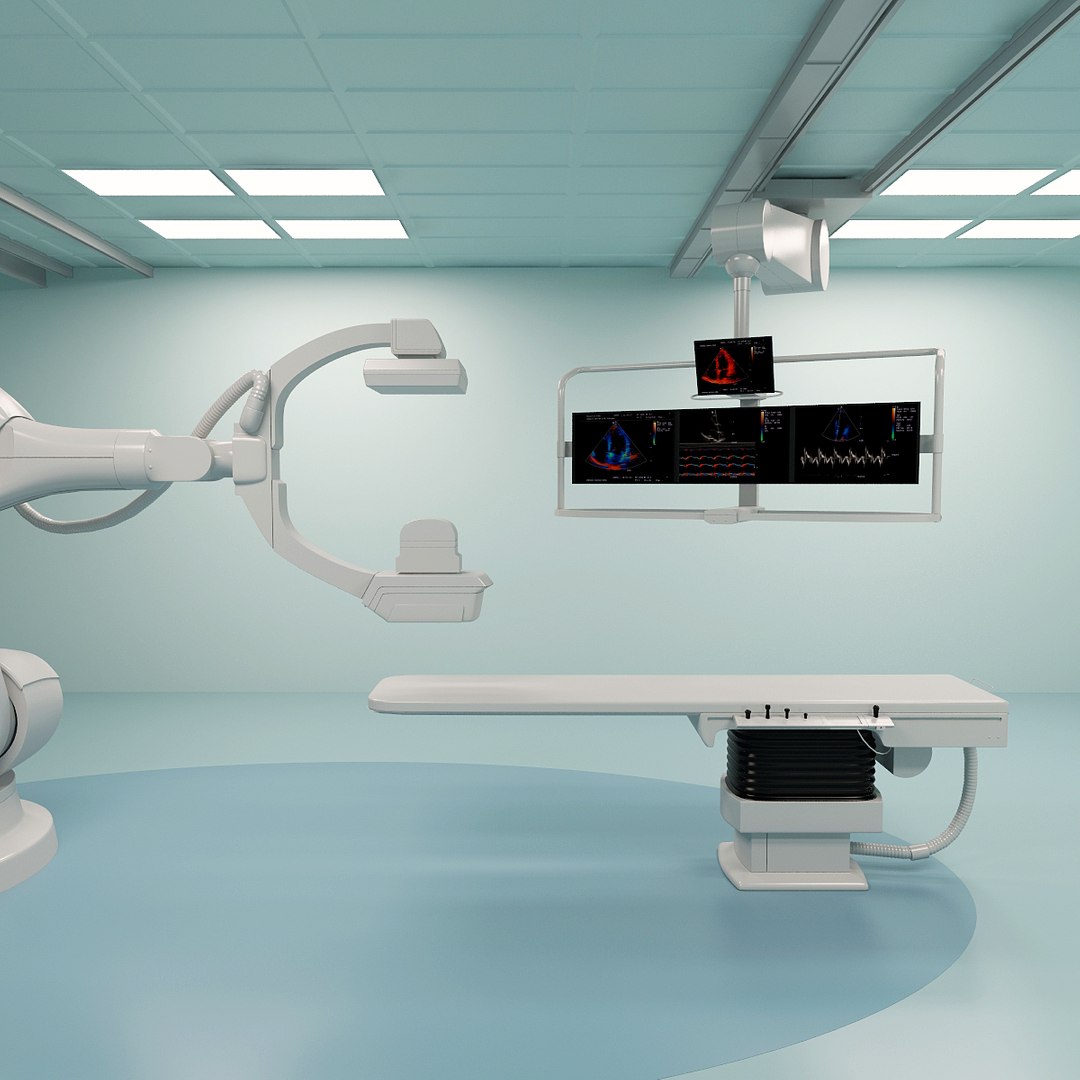 3d Model Siemens Artis Zeego Room Scene