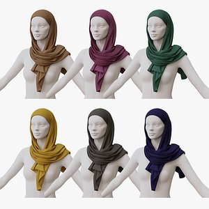 3D Shawl model