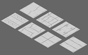 Sci Fi Texture Model
