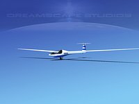 Glaser Dirks DG200 15Mtr Sailplane V03